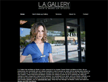 Tablet Screenshot of lagalleryhair.com